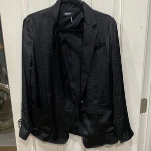 Dkny silk blazer
